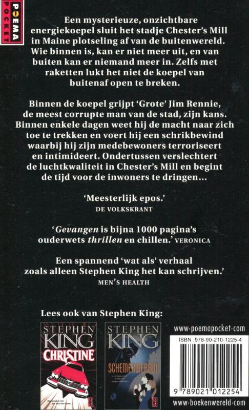 Achterkant van Gevangen