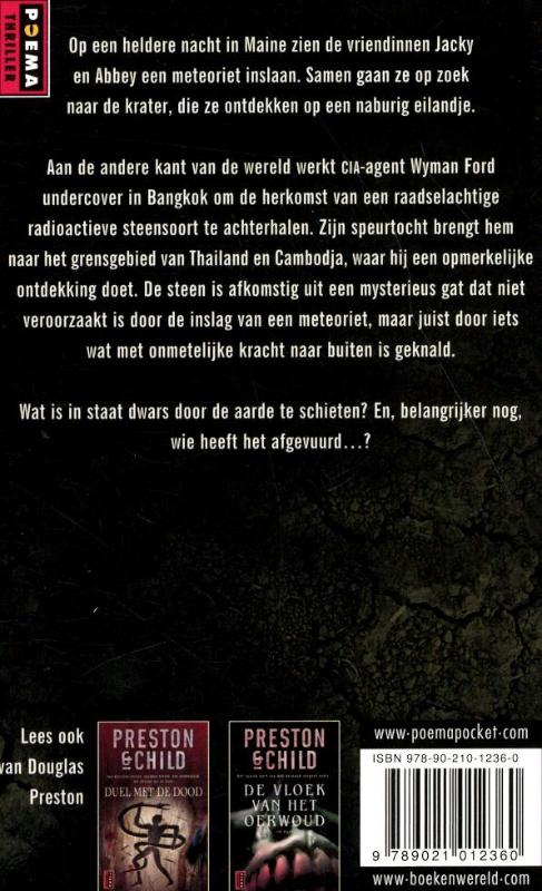 Achterkant van Krater
