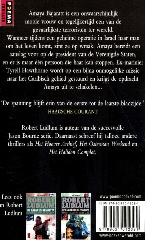 Achterkant van De Scorpio obsessie