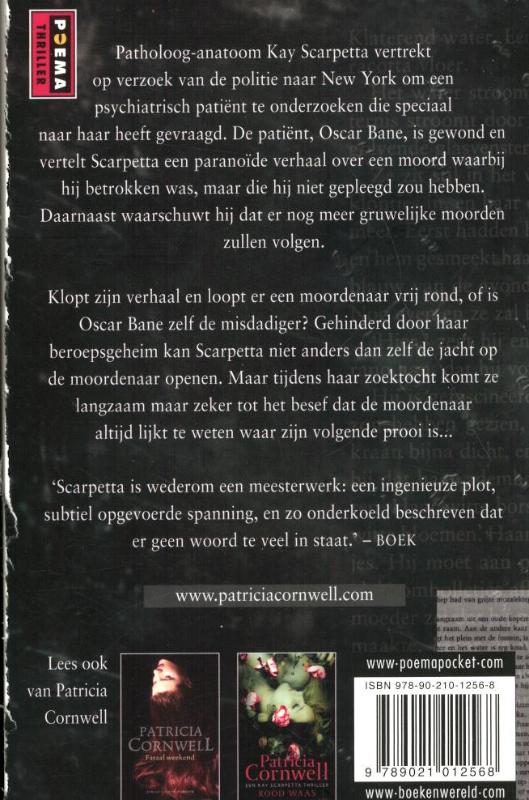 Achterkant van Scarpetta