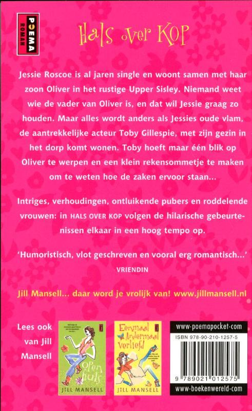 Achterkant van Hals over kop
