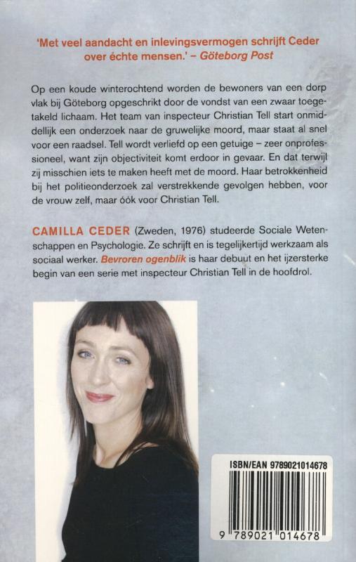 Achterkant van Bevroren ogenblik