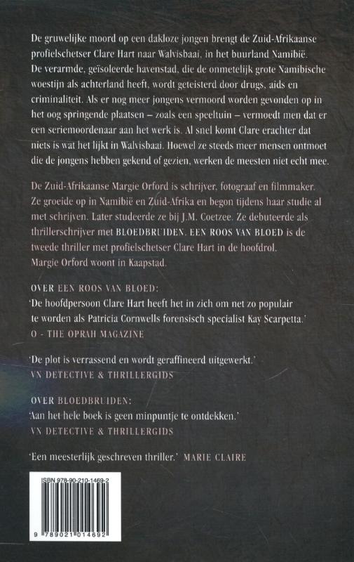 Achterkant van Een roos van bloed
