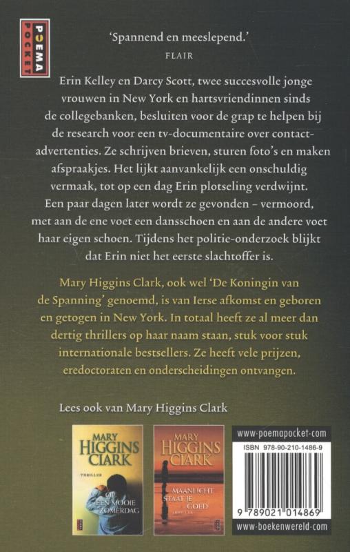 Achterkant van Moord op afspraak