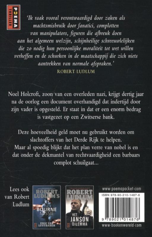 Achterkant van Het Holcroft Pact