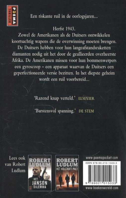 Achterkant van Het Rhinemann spel