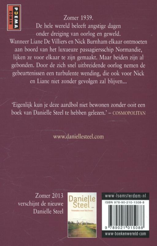 Achterkant van Door liefde gedreven