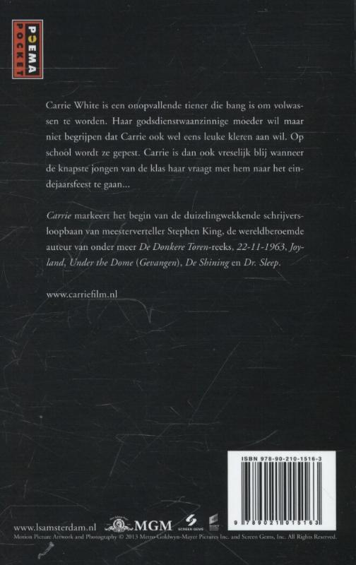 Achterkant van Carrie