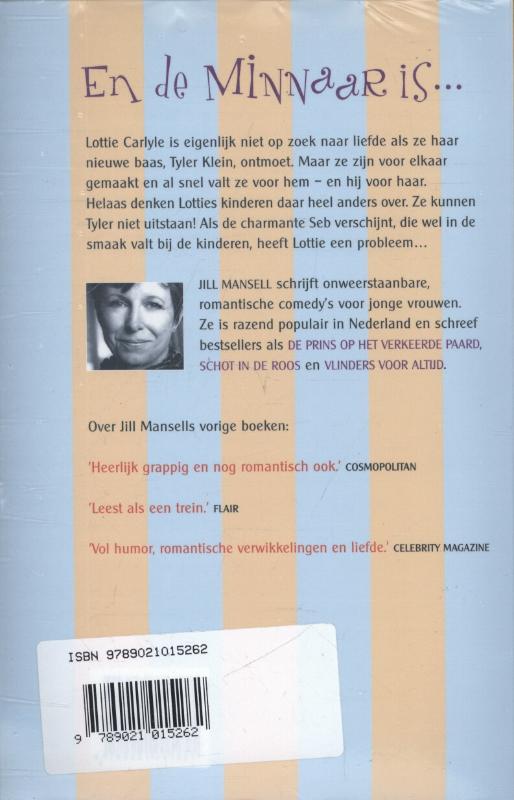 Achterkant van En de minnaar is set 6 ex.