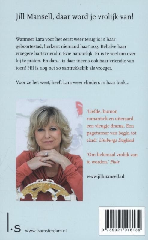 Achterkant van Vlinders voor altijd
