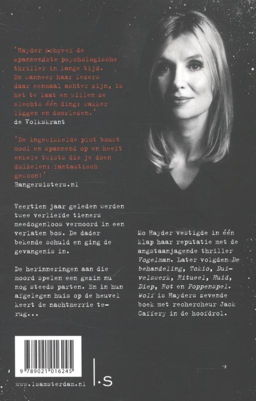 Achterkant van Wolf