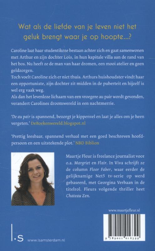 Achterkant van De au pair