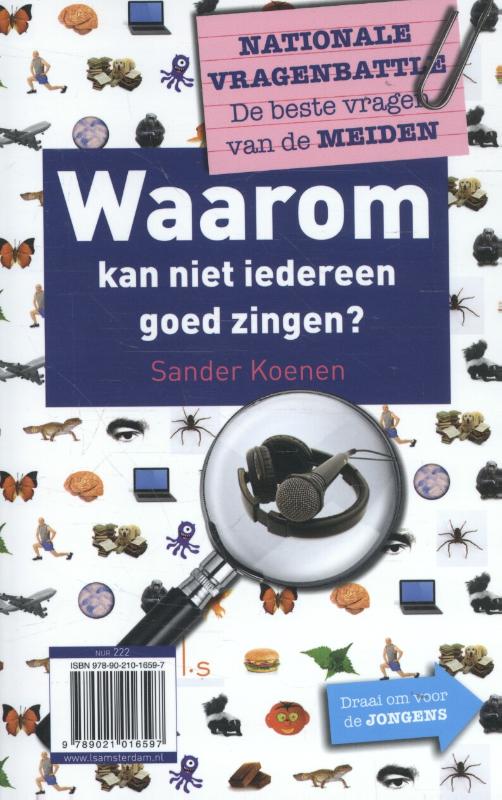 Achterkant van Waarom stinkt een stinkdier