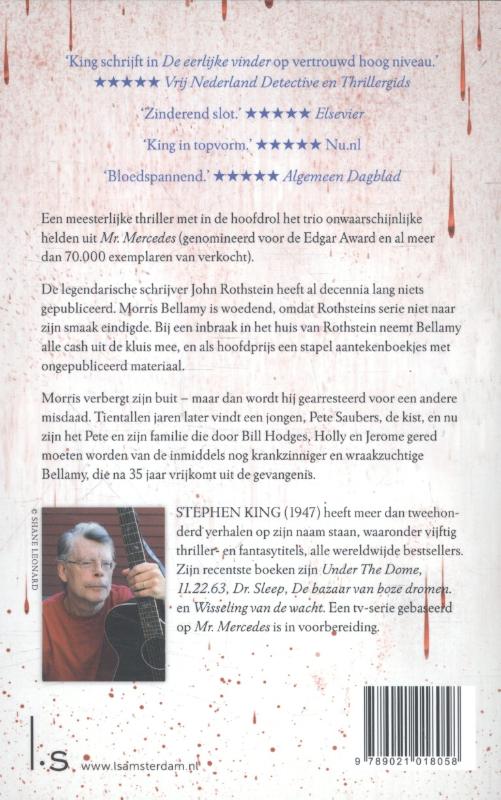 Achterkant van De eerlijke vinder
