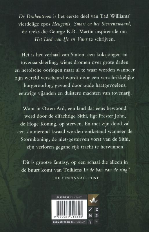 Achterkant van De Drakentroon