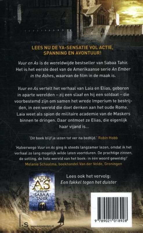 Achterkant van De heerschappij van de maskers