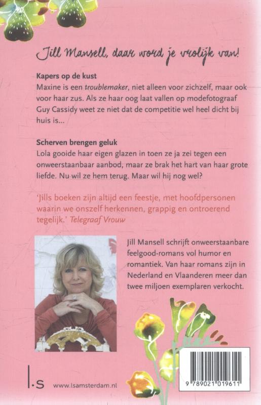 Achterkant van Kapers op de kust; Scherven brengen geluk