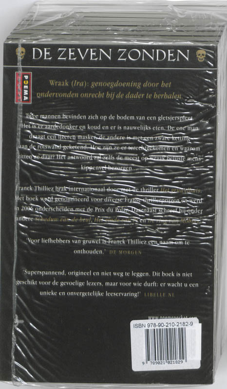 Achterkant van De kleur van het duister pakket 10 ex.