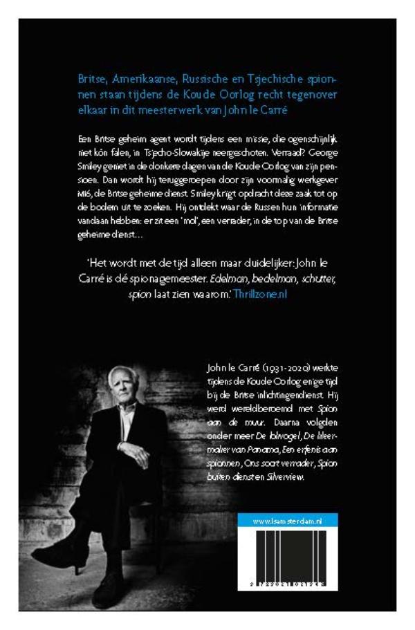 Achterkant van Edelman, bedelman, schutter, spion