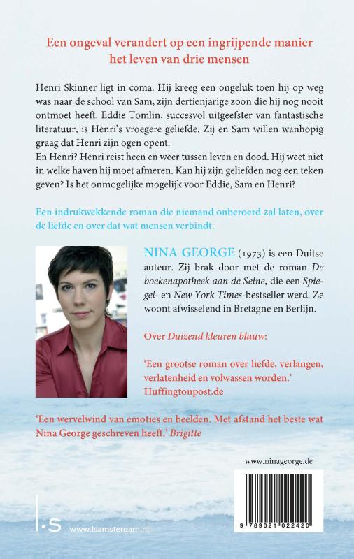 Achterkant van Duizend kleuren blauw