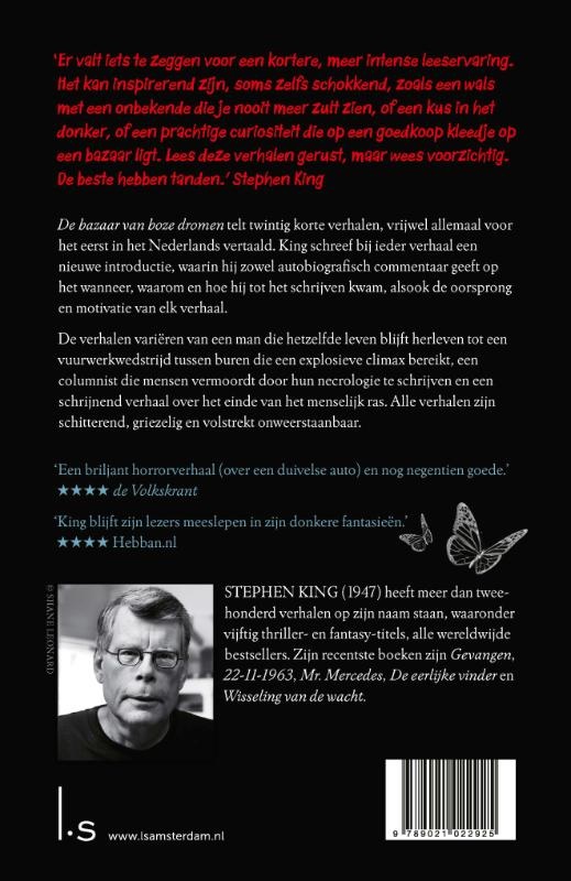 Achterkant van De bazaar van boze dromen