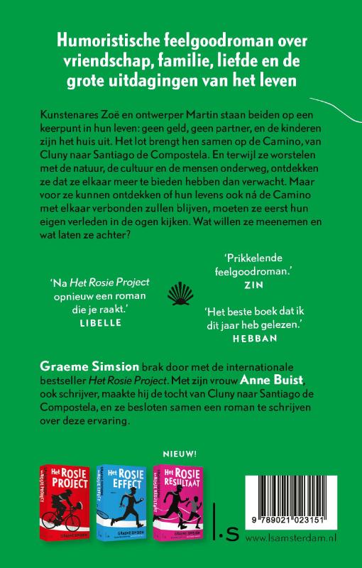 Achterkant van Camino