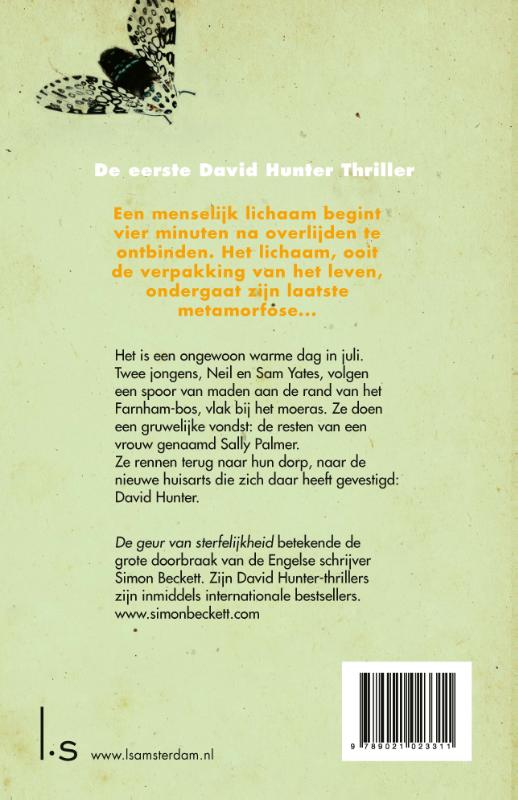 Achterkant van De geur van sterfelijkheid (POD)