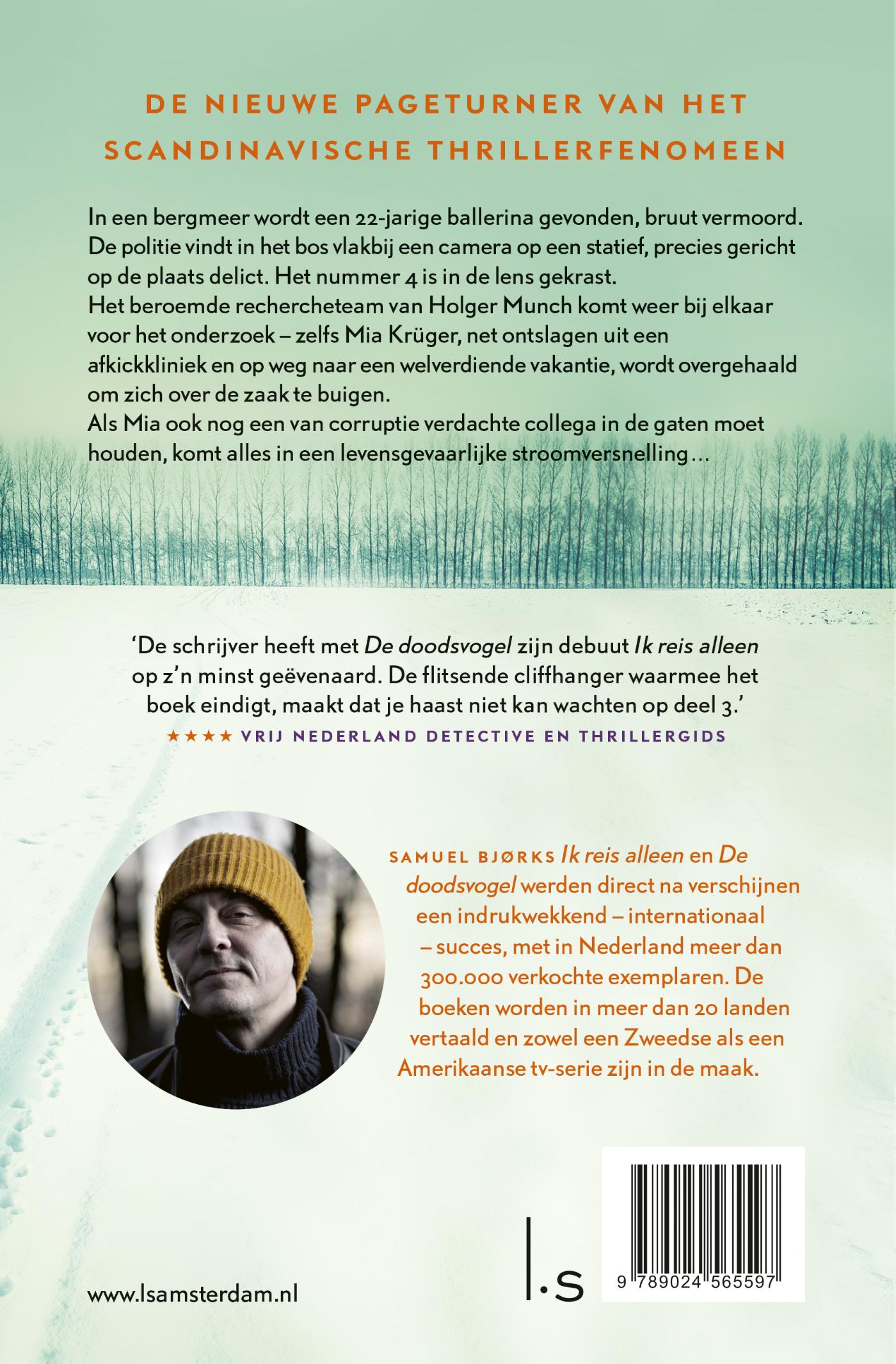 Achterkant van De jongen in de sneeuw (Special Vriendenloterij 2018)