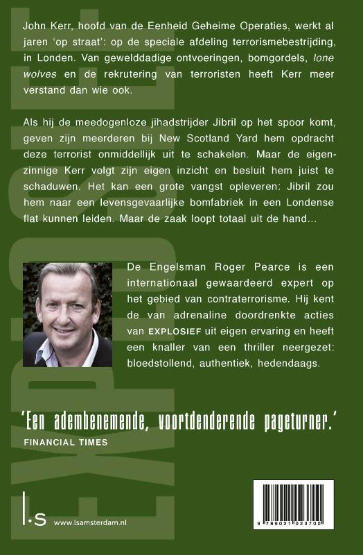 Achterkant van Explosief