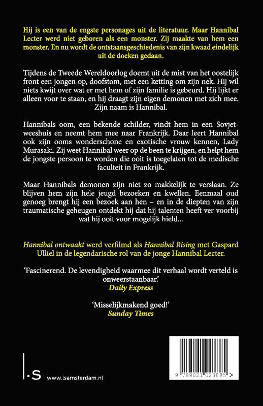Achterkant van Hannibal ontwaakt