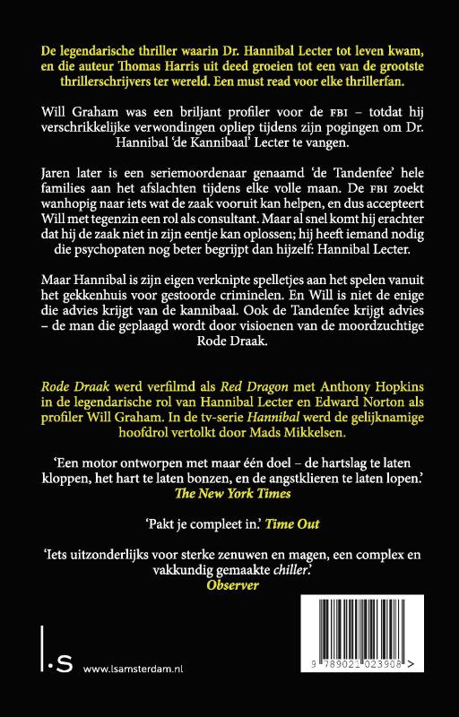Achterkant van Rode Draak