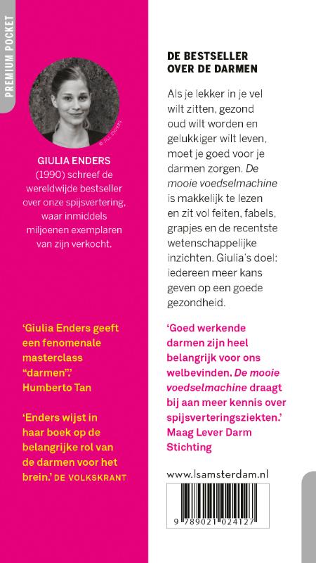Achterkant van De mooie voedselmachine