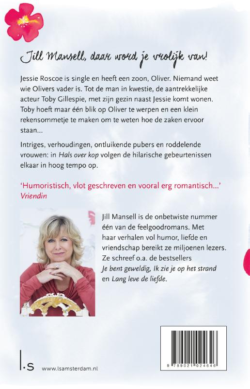 Achterkant van Hals over kop