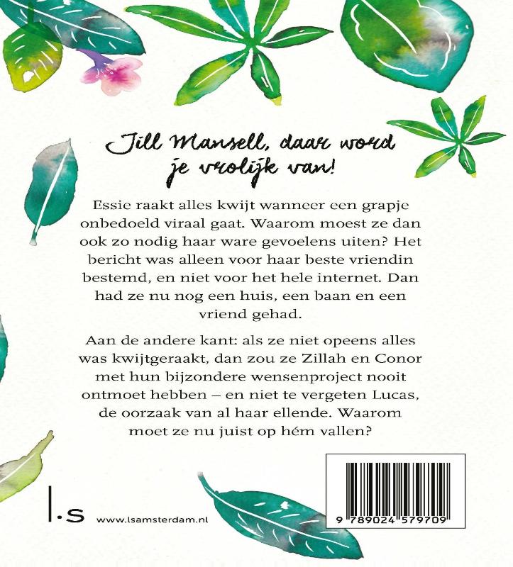 Achterkant van Stuur me een berichtje