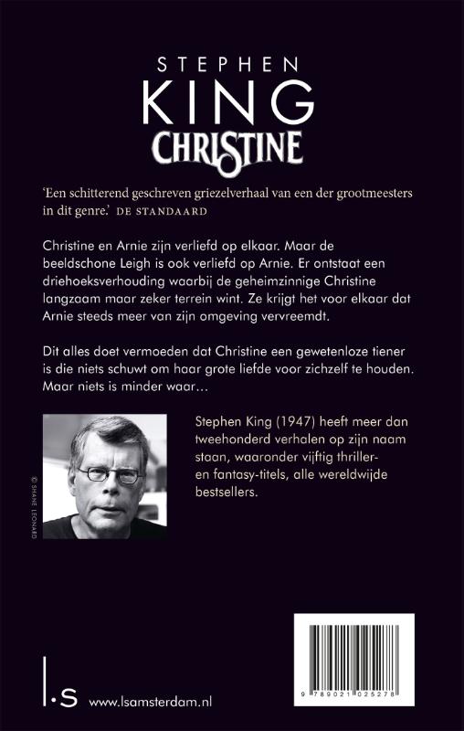 Achterkant van Christine