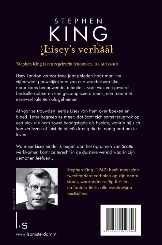 Achterkant van Lisey's verhaal