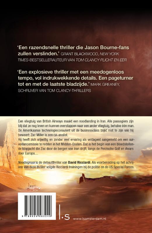 Achterkant van Noodsignaal