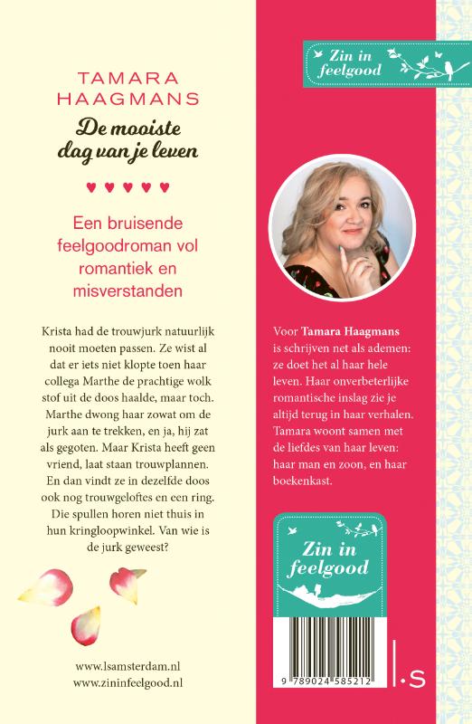 Achterkant van De mooiste dag van je leven