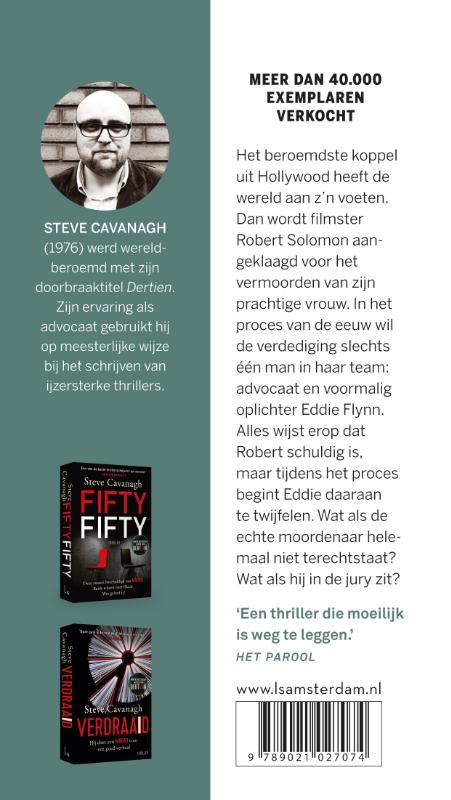 Achterkant van Dertien