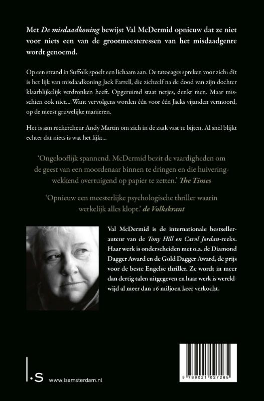 Achterkant van Misdaadkoning