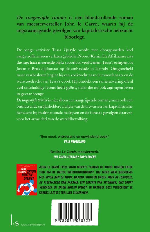 Achterkant van De toegewijde tuinier