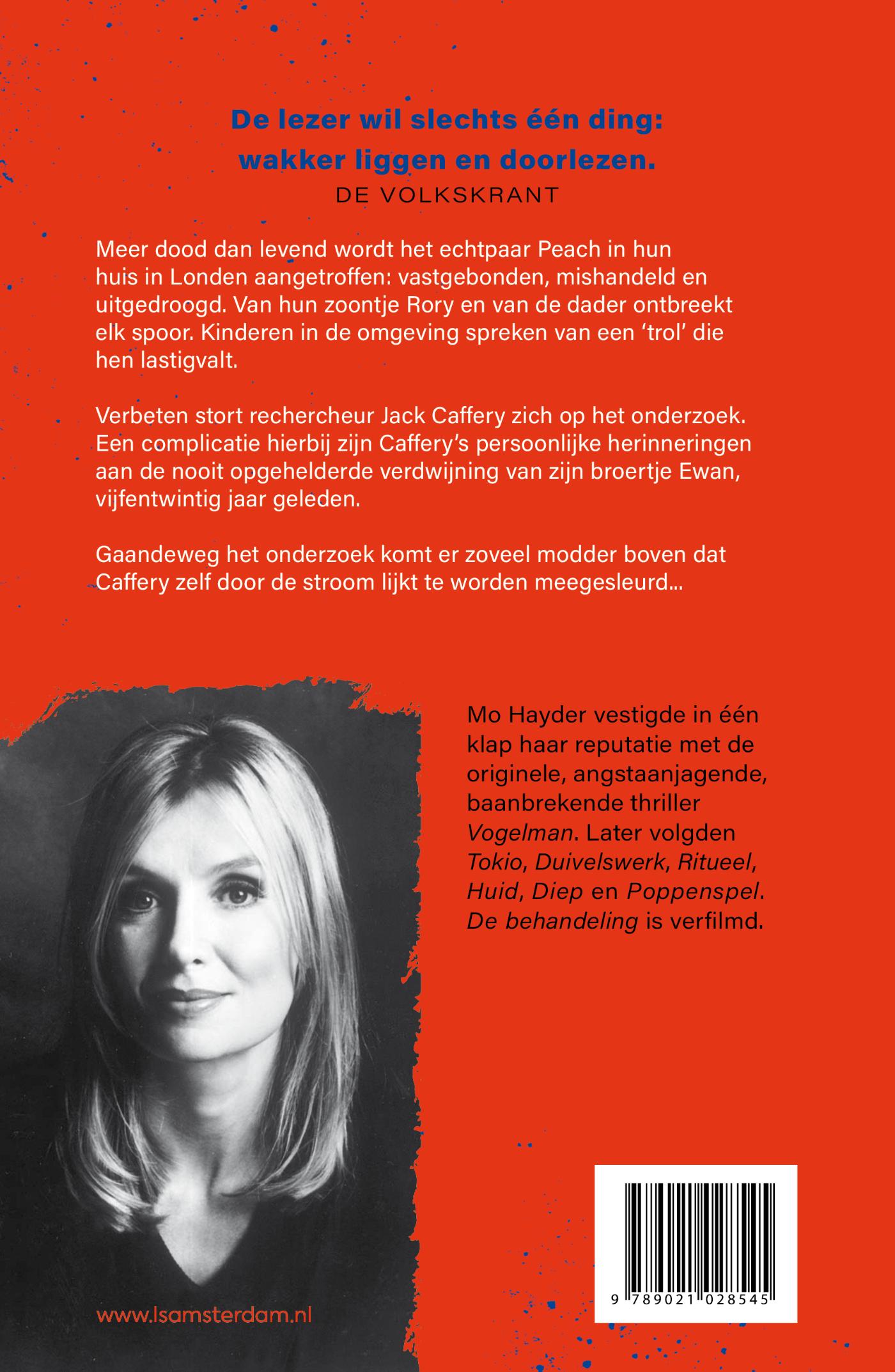 Achterkant van De behandeling