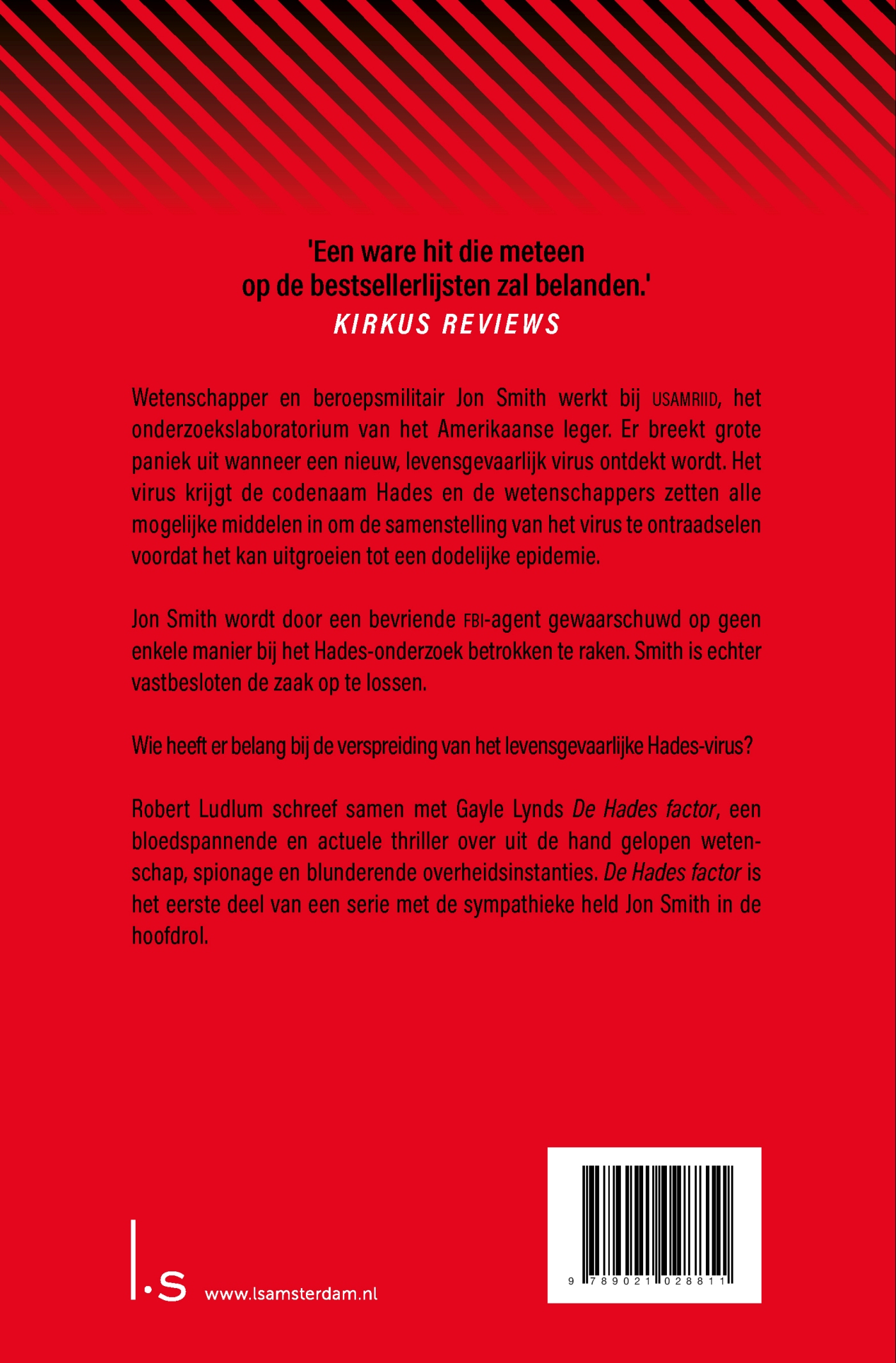 Achterkant van Hades Factor