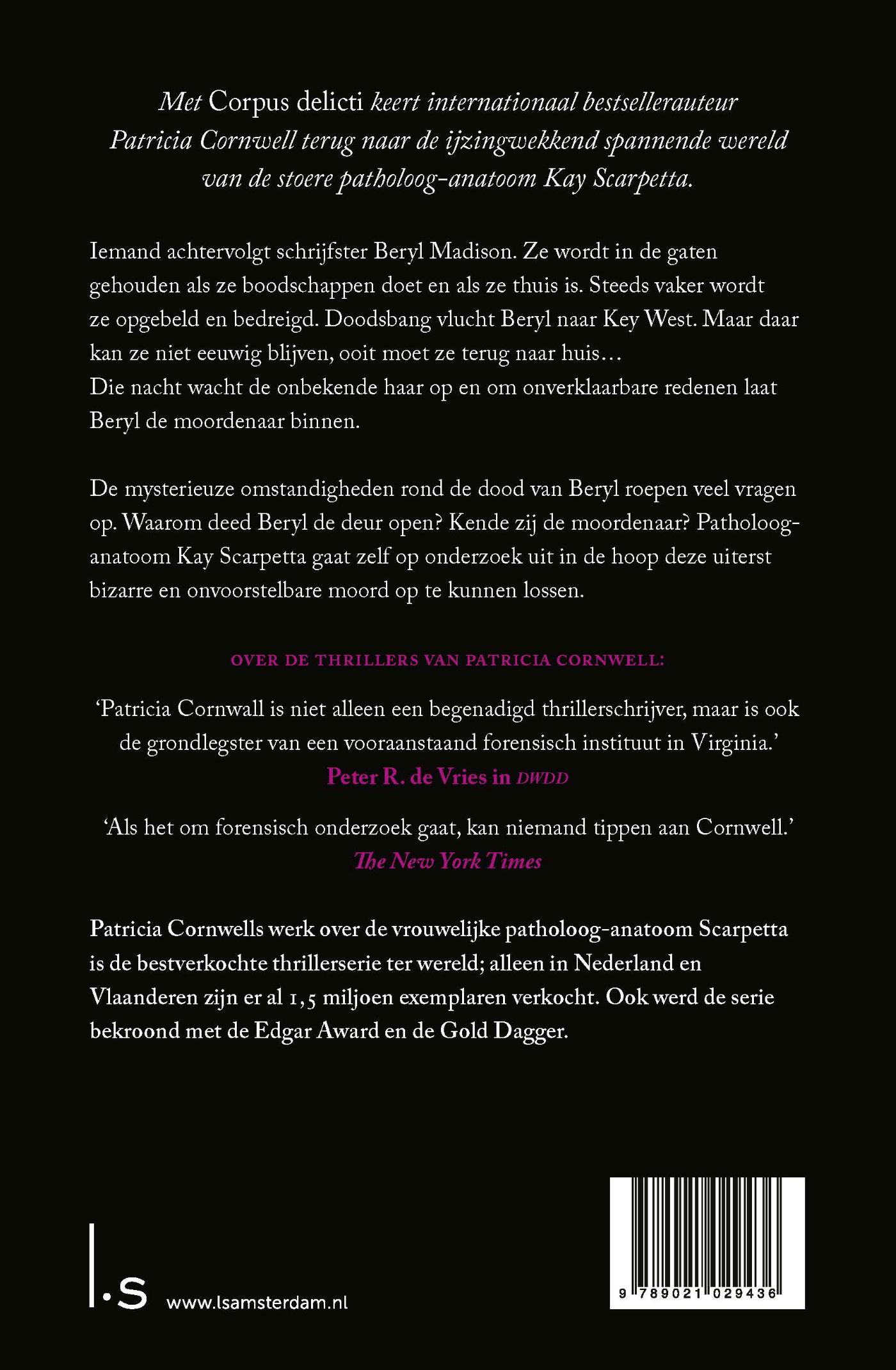 Achterkant van Corpus delicti (POD)