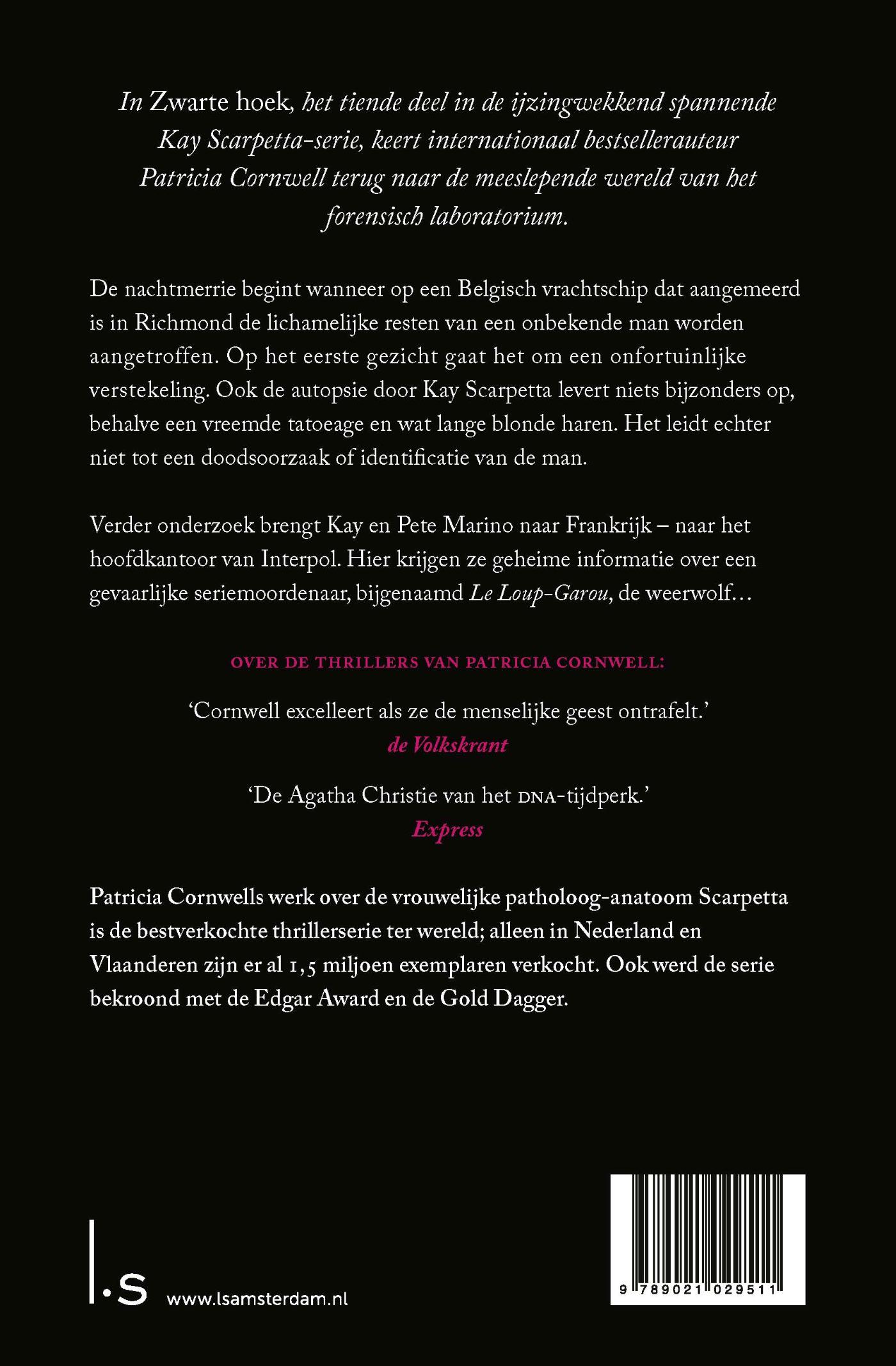 Achterkant van Zwarte hoek