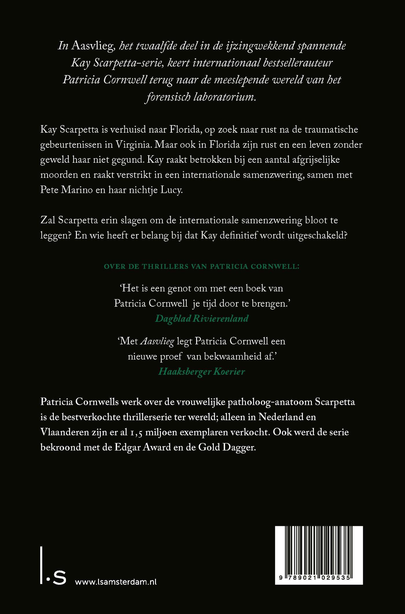 Achterkant van Aasvlieg