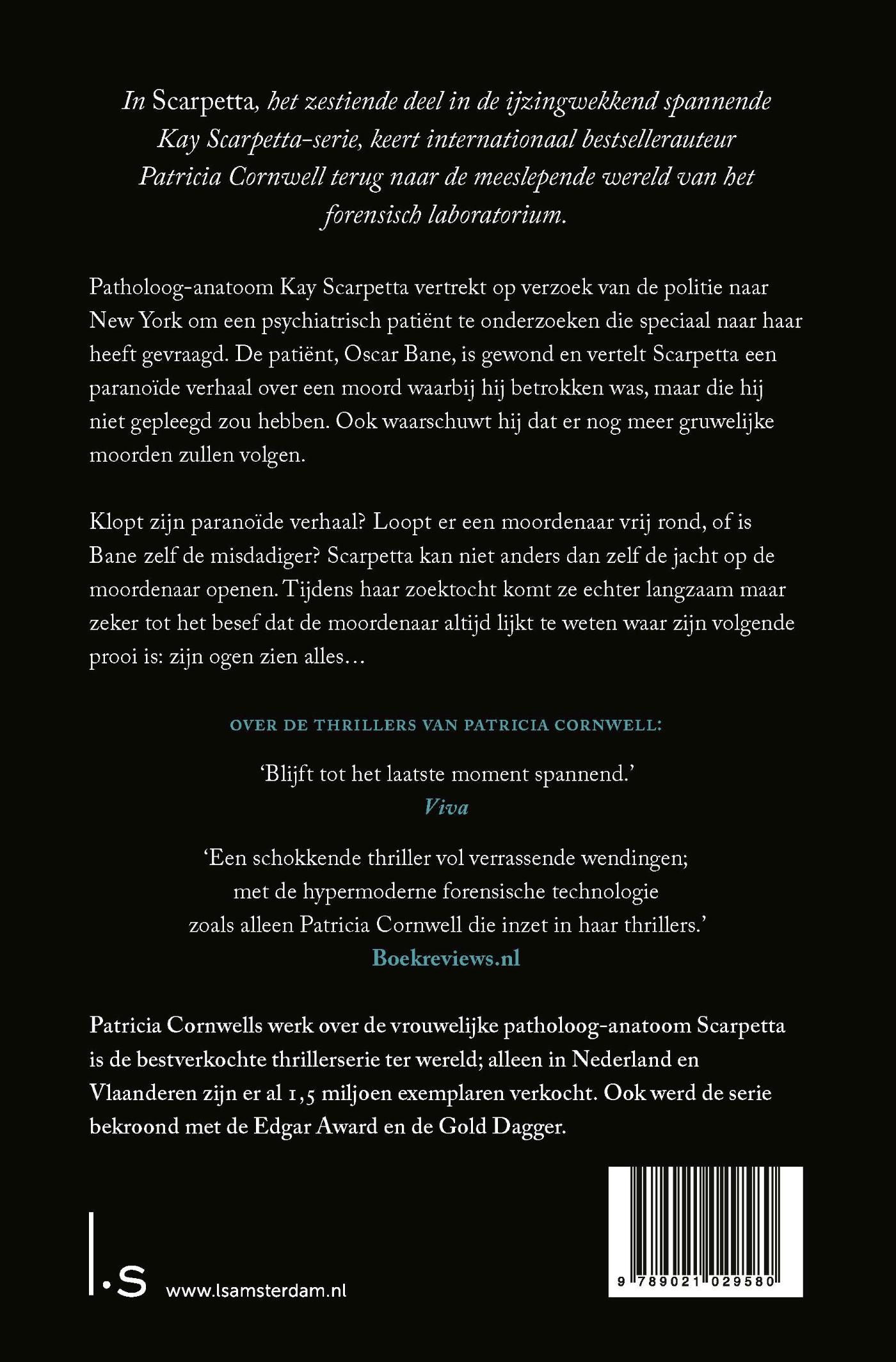 Achterkant van Scarpetta