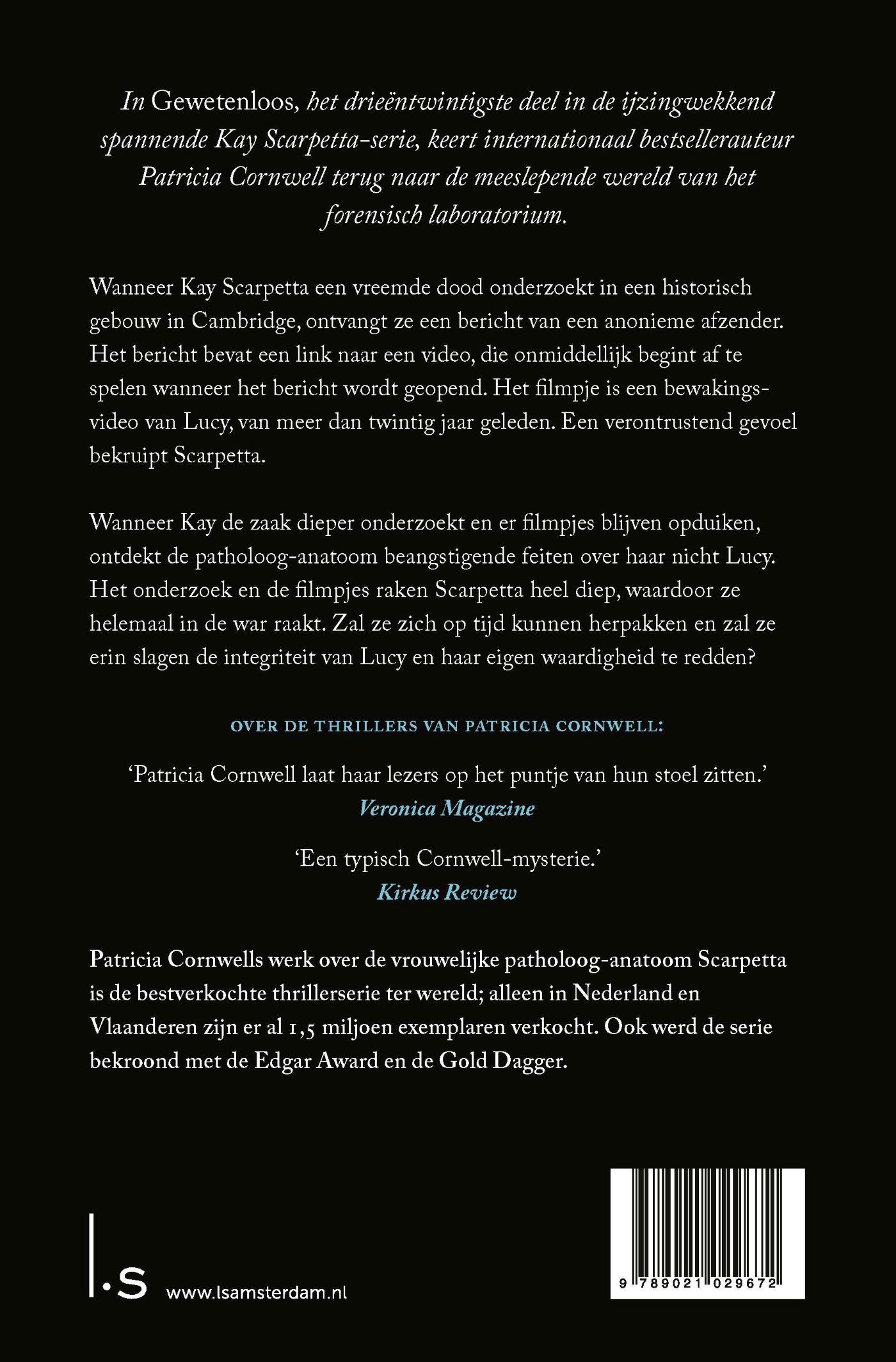 Achterkant van Gewetenloos
