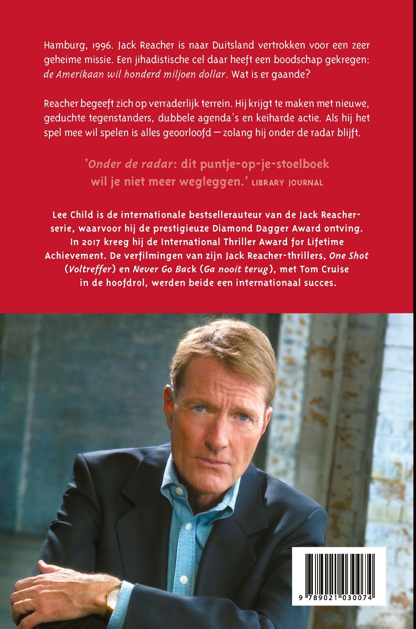 Achterkant van Onder de radar