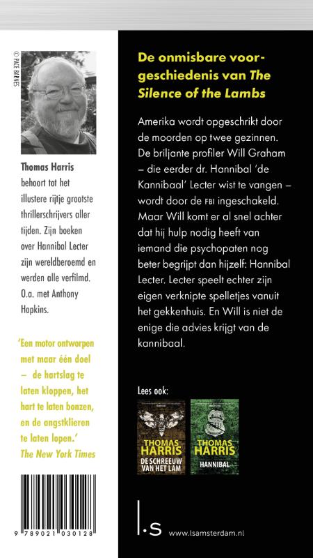 Achterkant van Rode Draak